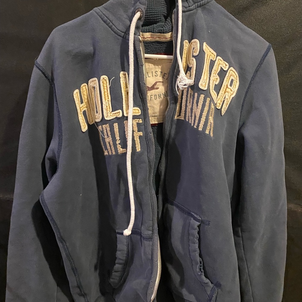 Mens Hollister zip up